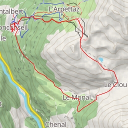 thumbnail for Col de l'Aiguille boucle S-N