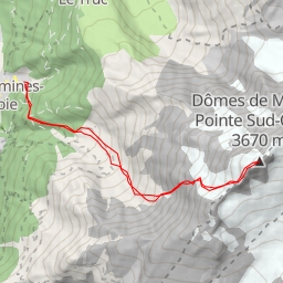 thumbnail for  Dômes de Miage par le couloir WSW de l'aiguille de la Bérangère