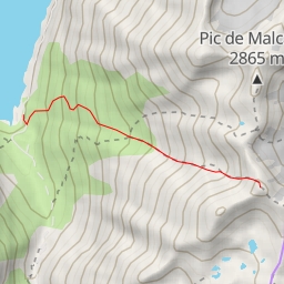 thumbnail for Pic de l'Étang Fourcat Par la combe du ruisseau des Lauzes