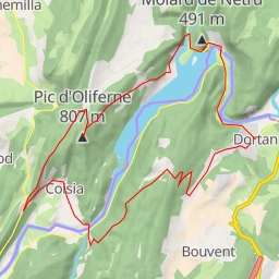 thumbnail for Dortan balcons du lac de Coiselet, chateau d'Oliferne