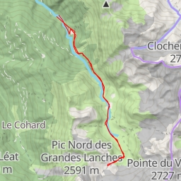 thumbnail for  Lacs de Moretan par le vallon du Veyton