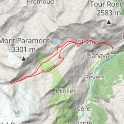 thumbnail for Col de Planaval circuit par les lacs 
