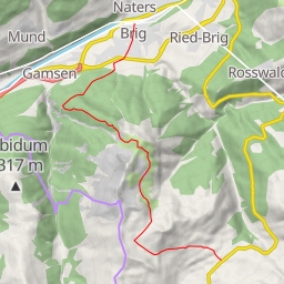 thumbnail for Glishorn en traversée de Brig au Simplon