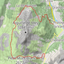thumbnail for  Tour de l'Aiguille de Mey