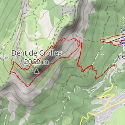 thumbnail for Dent de Crolles Accès & descentes Dent de Crolles - Rocher du Midi