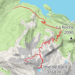 thumbnail for Pointe Droset - Malamot Pointe Droset/fort Malamo depuis la chapelle Saint Barthelemy et les lac Giasets par la piste militaire (Fort de Variselle, fort de Pattacreuse)