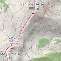 thumbnail for Vanil des Artses Randonnée de crête du Vanil des Artses au Pila