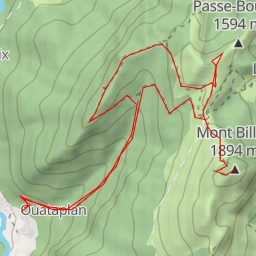 thumbnail for Mont Billiat Par la Croix aux filles  et la Grande pointe des Journées 