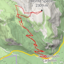 thumbnail for Strudelkopf/Monte Specie depuis Schluderbach/Carbonin