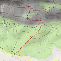 thumbnail for Sainte Victoire - Le Surplomb de la Carrière GPX d'accès aux voies du Surplomb de la carrière
