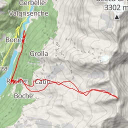 thumbnail for Bec de Pré d'Amont Face NW