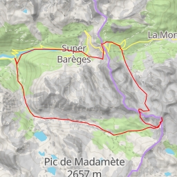 thumbnail for Pic du Contadé S Face SSW par Ayguës-Cluses 