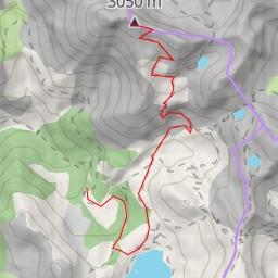 thumbnail for Mont Pelat Versant SE - depuis la route du Lac d'Allos (voie normale)