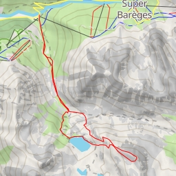 thumbnail for Lac dets Coubous Pic de Touatère en boucle