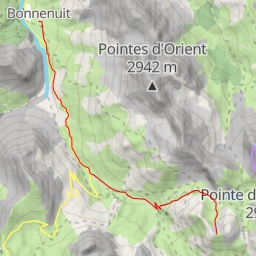 thumbnail for Collet de la Fourche  Combe N par le camp des Rochilles.