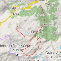 thumbnail for  Tour du mont Fréduaz Oriental