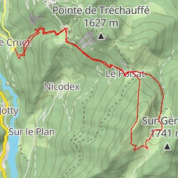 thumbnail for Mont Ouzon Arête Nord-Est depuis Cruet 