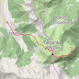 thumbnail for Talijanka Traversée de Lepushë sur la vallée de Grbaja