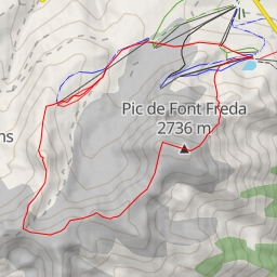 thumbnail for  Crêtes du cirque des Valletes depuis la Vignole 