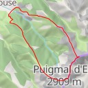 thumbnail for Puigmal de Sègre Tour horaire des crêtes depuis Llo