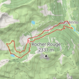 thumbnail for  Voie Sacrée (Fontanalba) en boucle depuis Casterino