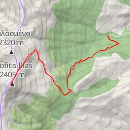 thumbnail for Taygete - Profiti Ilias voie normale depuis la fontaine de Manganiari