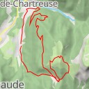 thumbnail for Roc & Dôme d'Arguille (Pravouta) Dôme d'Arguille, traversée W-E par la forêt de l'Ocèpé, les cols de Pravouta, des Ayes et du Coq depuis la Brevardière