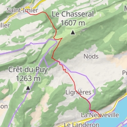 thumbnail for Chasseral traversée du Lac de Bienne à St Imier
