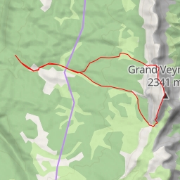 thumbnail for Grand Veymont  Boucle N → S depuis La Coche
