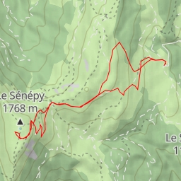 thumbnail for Le Sénépy depuis les Merlins