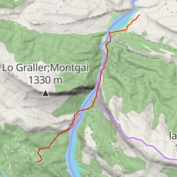 thumbnail for  Traversée  Congost de Mont-Rebei -> Congost del Seguié/Seguer