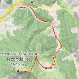 thumbnail for Le Cousson S par Entrages, vélo-rando au départ de Digne