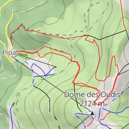 thumbnail for Roche Noire Versant W en traversée par les Dents de Pipay