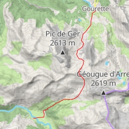 thumbnail for Pène Blanque Traversée Station Gourette - Artouste