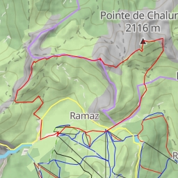 thumbnail for Pointe de Chalune La trilogie du Chablais