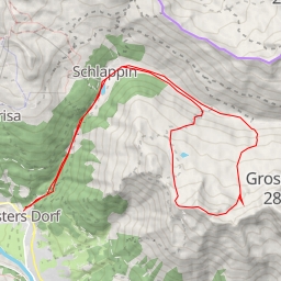 thumbnail for Älpeltispitz en boucle depuis Klosters Dorf