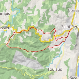 thumbnail for  cols de Leyrisse et de Ponsoye depuis St-Peray