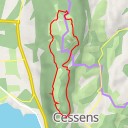 thumbnail for Cessens Mont Clergeon en boucle depuis Cessens