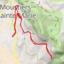 thumbnail for Moustiers Sainte Marie Le chemin de Tréguier 