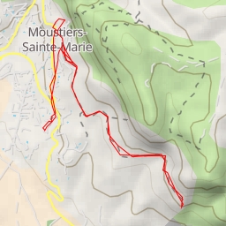 thumbnail for Moustiers Sainte Marie Le chemin de Tréguier 