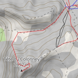 thumbnail for Tête du Colonney Arête N