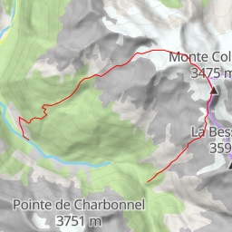 thumbnail for Albaron par le passage et la pointe du Colerin