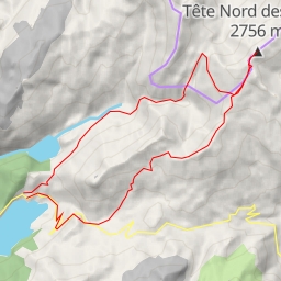 thumbnail for Tête N des Fours En boucle par la crête des Gittes et le passage du Curé