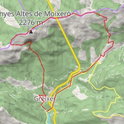 thumbnail for Penyes Altes de Moixeró Traversée E-W depuis le versant S