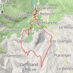 thumbnail for Pointe de la Fenêtre depuis Villarenger, descente par Geffriand