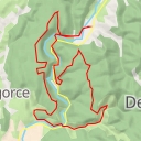 thumbnail for Les Salleles / Saint-Maurice d'Ibie Tour de la vallée de l'Ibie, partie Sud