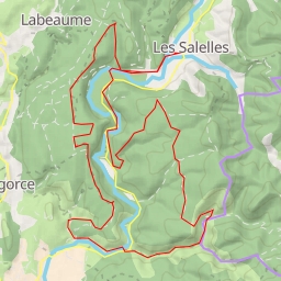 thumbnail for Les Salleles / Saint-Maurice d'Ibie Tour de la vallée de l'Ibie, partie Sud