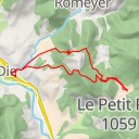 thumbnail for Pas de Bret Die - Valcroissant - Die, tour de la montagne de Bret