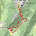 thumbnail for Mont Colombier Col du Colombier par le col de la Cochette et les chalets de Rossanes et les Folliets