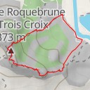 thumbnail for Les Trois Croix (Rocher de Roquebrune) Arête E par les itinéraires équipés